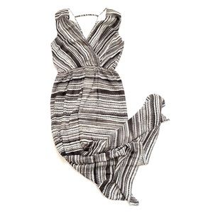 Apt 9 Black Gray Maxi Dress